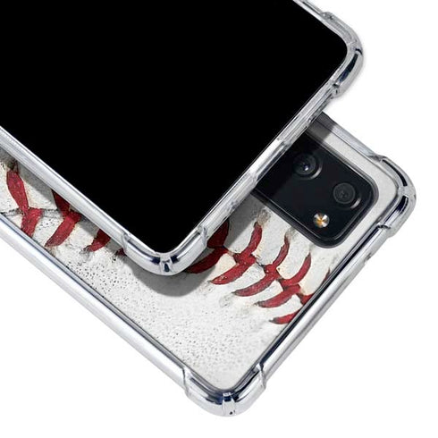 MLB St. Louis Cardinals Game Ball Galaxy S20 FE Clear Case